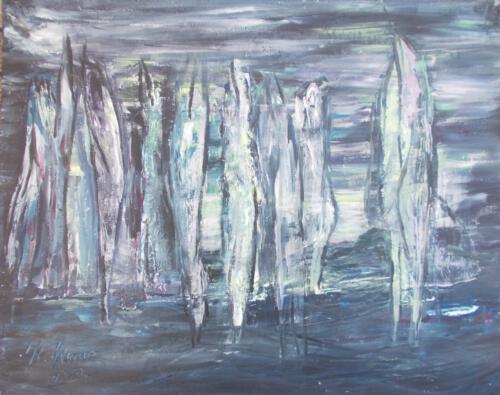 Kristallwesen 50 x 40