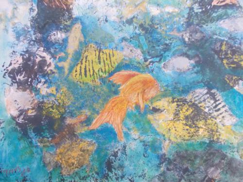 Caribian Water 71 x 51